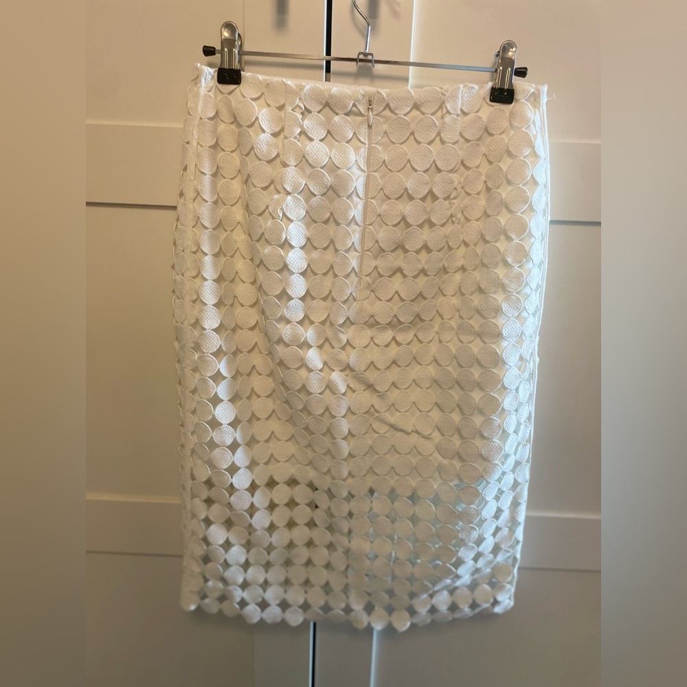 Black House White Market polkadot overlay skirt